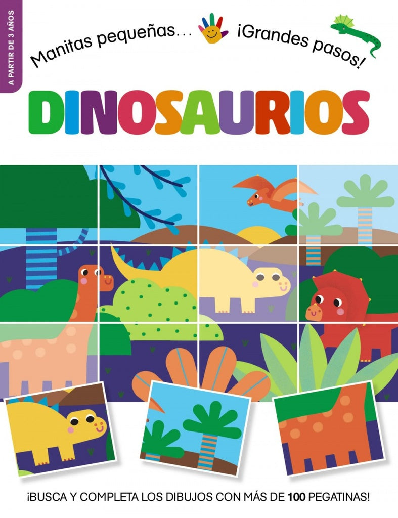 Manitas pequeñas... ¡Grandes pasos! Dinosaurios. | TONI STEMP