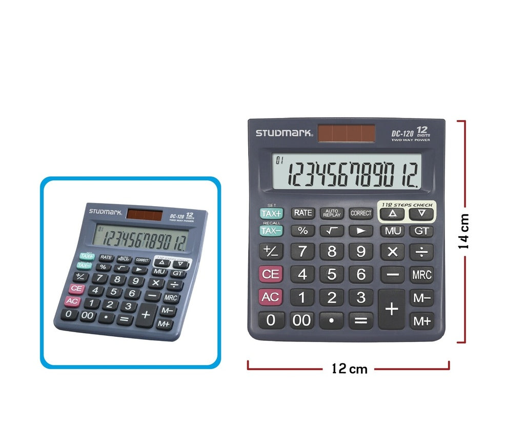 Calculadora de mesa 12 dígitos
| PAPELERÍA