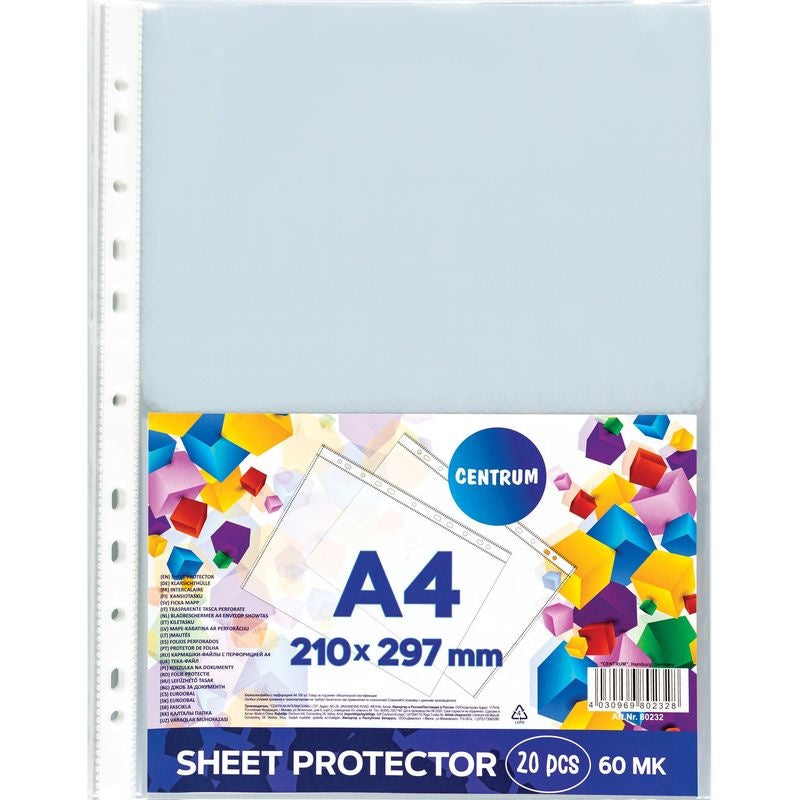 Cubiertas A4 de nylon, pack 20 | PAPELERÍA
