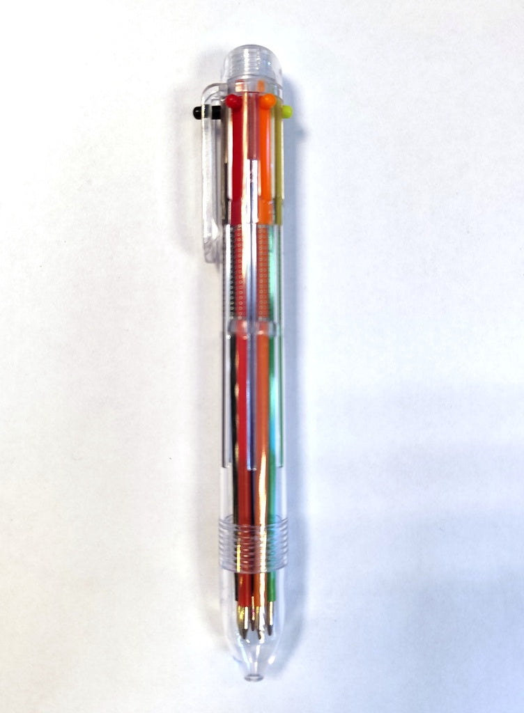 Lapicera de 6 colores | PAPELERÍA