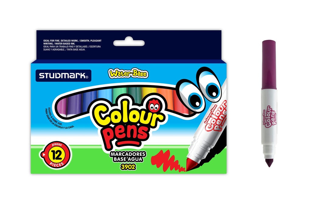 Marcadores al agua gruesos x12 colores
| PAPELERÍA