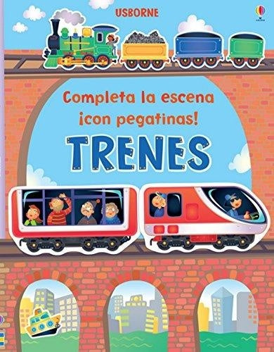 TRENES. COMPLETA LA ESCENA
