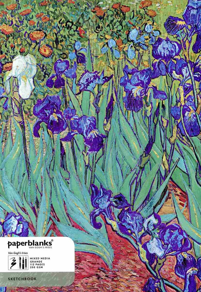 VAN GOGH S IRISES GRANDE SKETCHBOOK