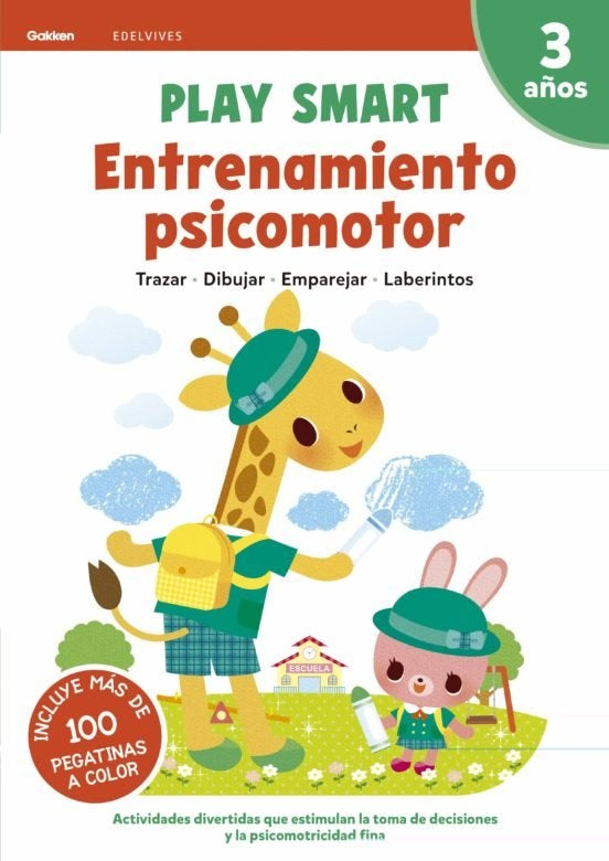 PLAY SMART 3 AÑOS. ENTRENAMIENTO PSICOMOTOR