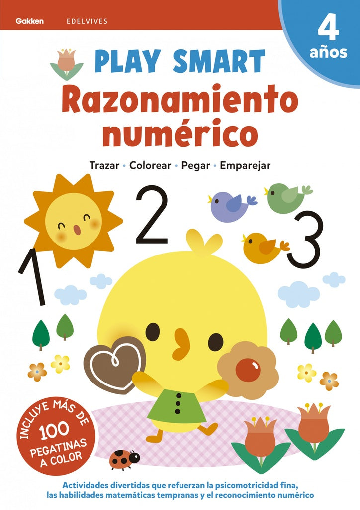 PLAY SMART 4 AÑOS RAZONAMIENTO NUMERICO