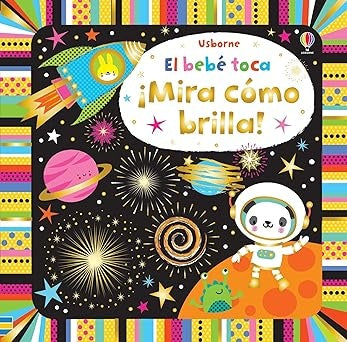 MIRA COMO BRILLA! EL BEBE TOCA