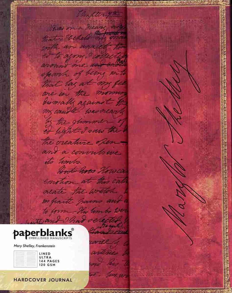 MARY SHELLEY FRANKENSTEIN ULTRA RENGLONES TAPA DURA