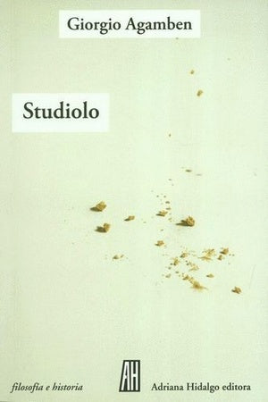 STUDIOLO | AGAMBEN GIORGIO