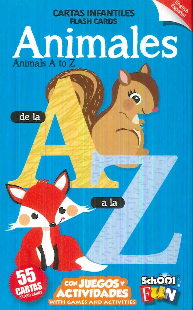 Cartas infantiles. Animales de la A a la Z | School Fun