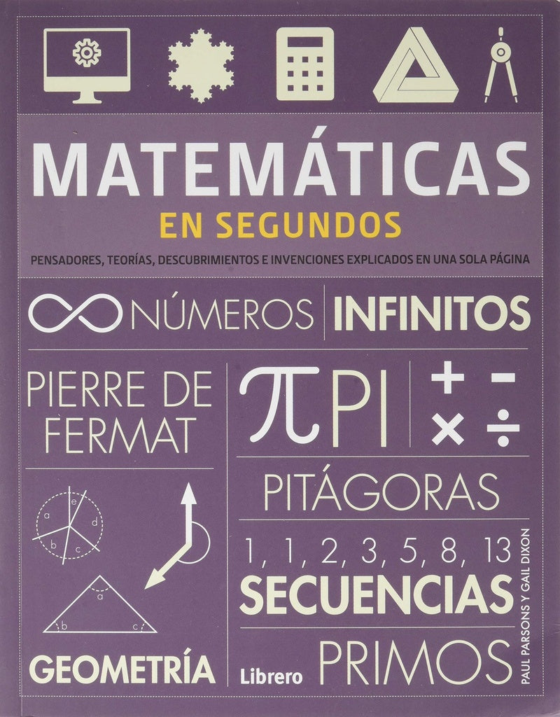 Matemáticas en segundos | PARSONS PAUL/ DIXON GAIL