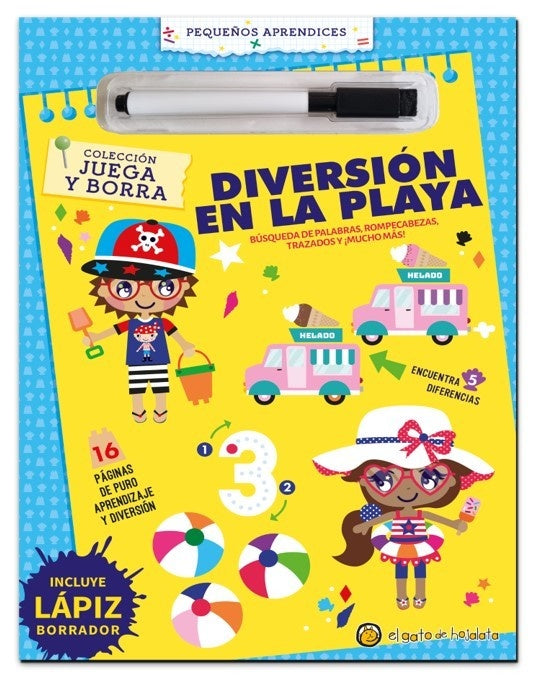 JUEGA Y BORRA. DIVERSION EN LA PLAYA | Editorial Guadal