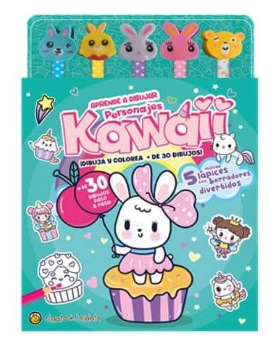 LAPICES Y GOMITAS: KAWAII | Editorial Guadal