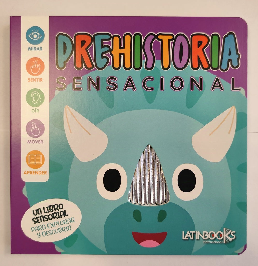 Prehistoria sensacional. Libro sensorial | Latinbooks