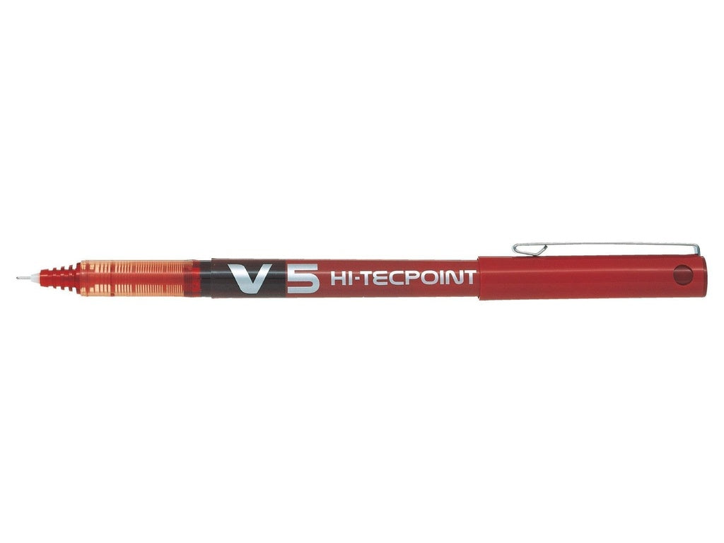 Lapicera roja Pilot V5 Hi-Tecpoint 0.5 mm
| PAPELERÍA