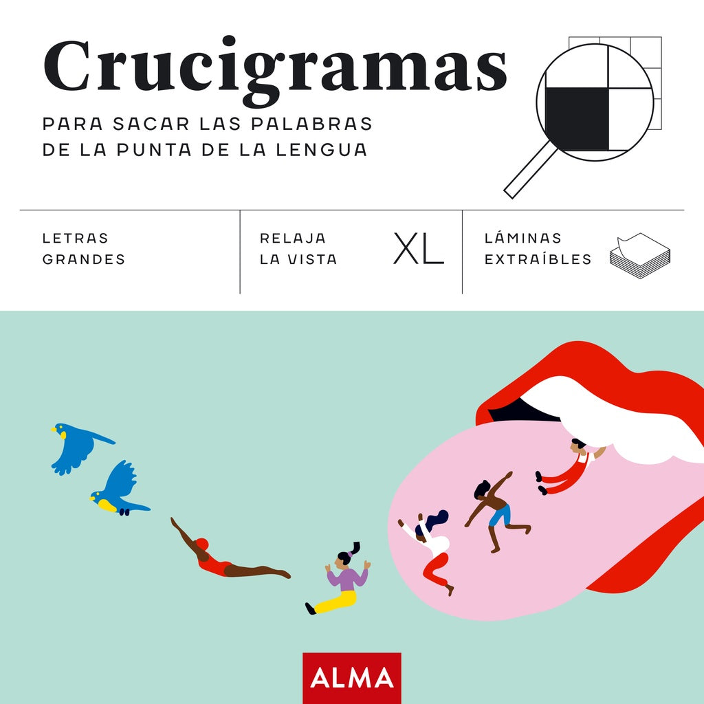 Crucigramas para sacar las palabras de la punta de la lengua (XL) | Alma editorial
