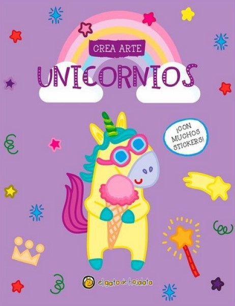 Lápices, borradores y stickers. Unicornios | EL GATO DE HOJALATA