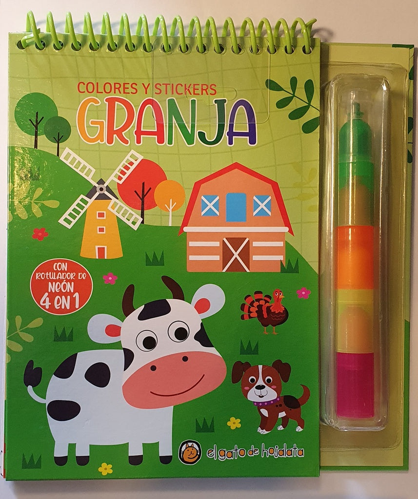 Colores 4 en 1: Granja | EL GATO DE HOJALATA