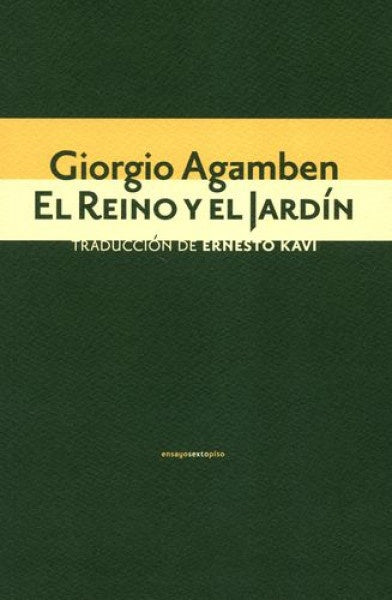 REINO Y EL JARDÍN, EL | AGAMBEN GIORGIO