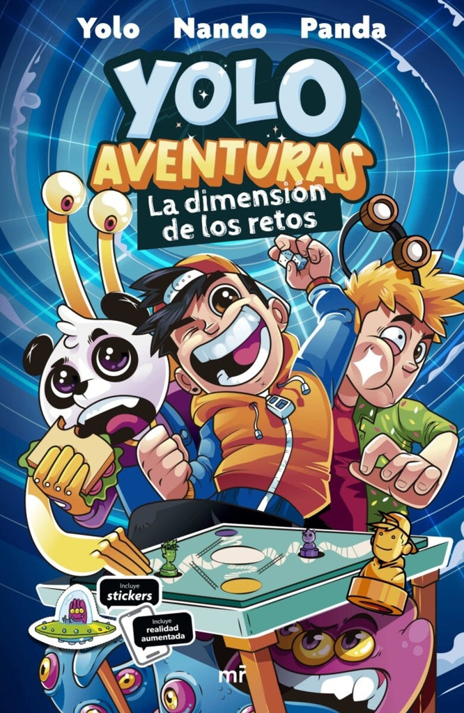 Yolo aventuras 4. La dimensión de los retos | Yolo - Mariana - Nando - Panda