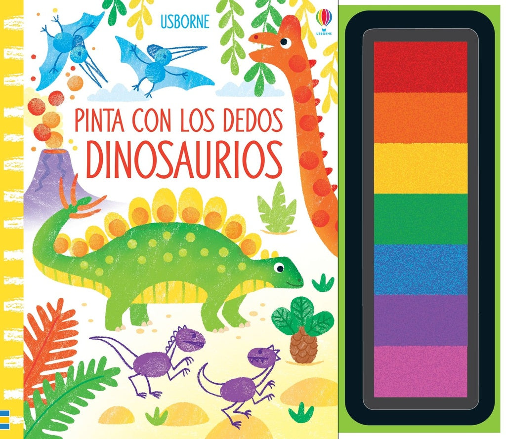 Dinosaurios. Pinta con los dedos | Fiona Watt