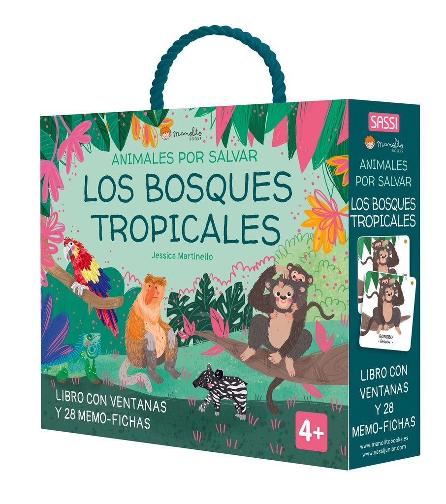 ANIMALES POR SALVAR LOS BOSQUES TROPICALES | MARTINELLO JESSICA