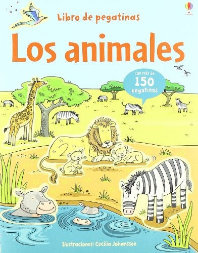 ANIMALES, LOS. MI PRIMER LIBRO DE PEGATINAS | JOHANSSON CECILIA