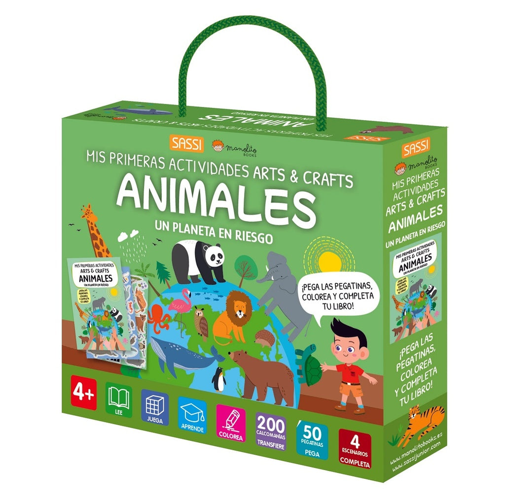 ANIMALES. MIS PRIMERAS ACTIVIDADES ARTS & CRAFTS