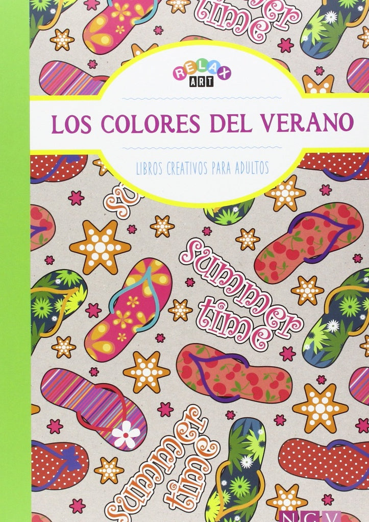 COLORES DEL VERANO, LOS. LIBROS CREATIVOS PARA ADULTOS