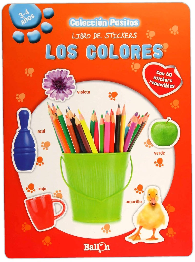 COLORES, LOS. LIBRO DE STICKERS