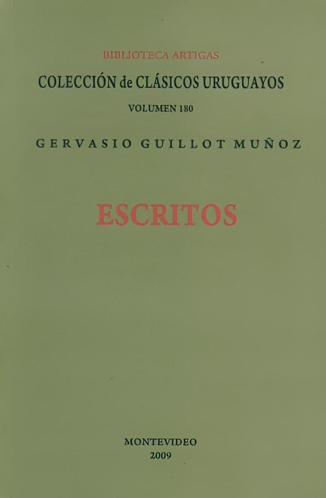 Escritos. Gervasio Guillot | GUILLOT MUÑOZ GERVASIO