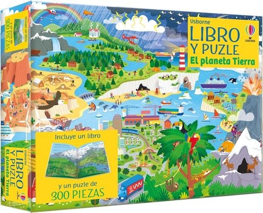 PLANETA TIERRA, EL. LIBRO Y PUZLE