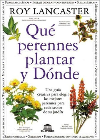 QUE PERENNES PLANTAR Y DONDE | LANCASTER ROY