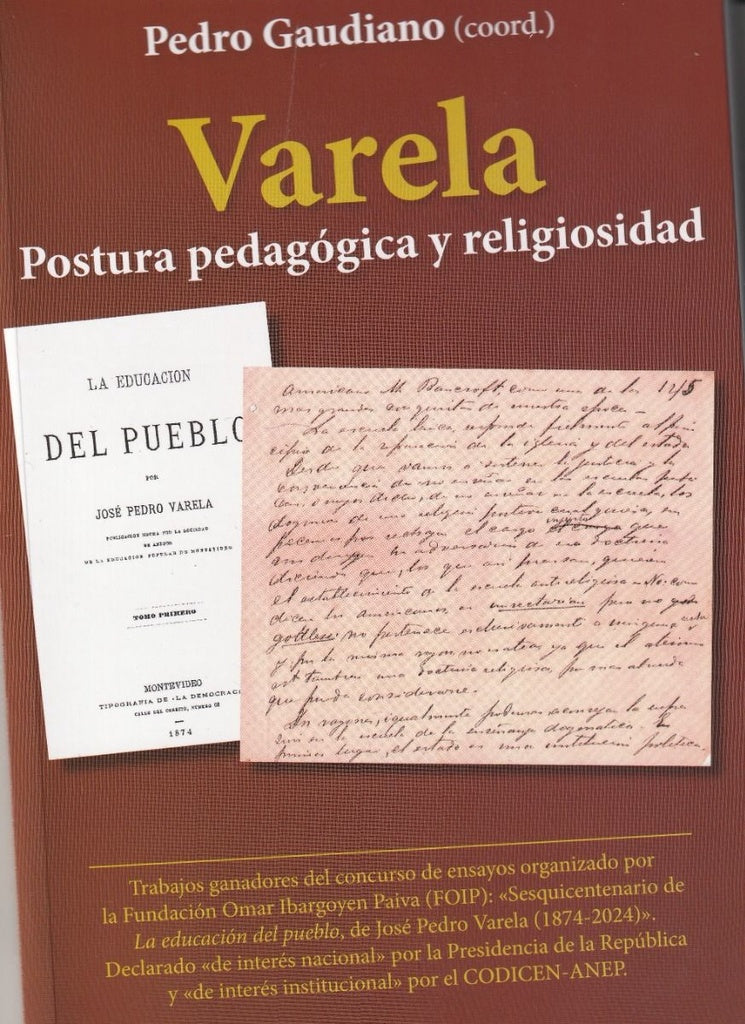VARELA. POSTURA PEDAGOGICA Y RELIGIOSIDAD | GAUDIANO PEDRO