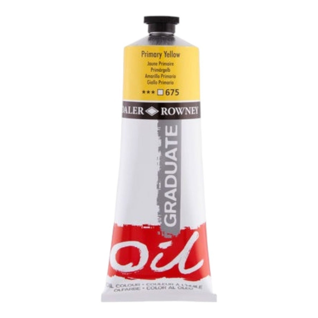 Pomo de Pintura Óleo 38 ml Amarillo Primario (675) | PAPELERÍA
