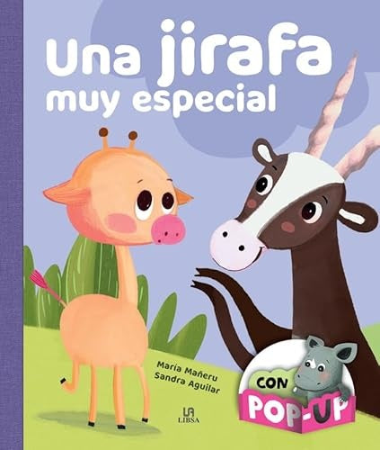 Una jirafa muy especial. Abrazos con POP-UP | MAÑERU MARIA