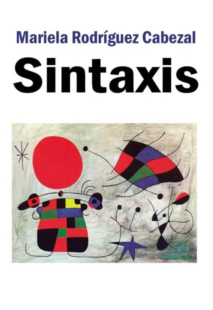SINTAXIS | MARIELA RODRIGUEZ CABEZAL