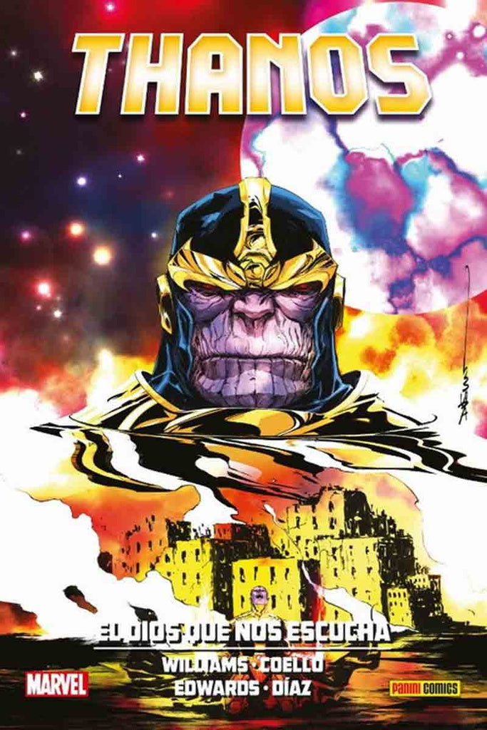 100% Marvel HC. Thanos. El dios que nos escucha | Varios autores