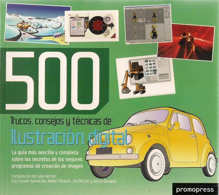 500 Trucos, consejos y técnicas de ilustración digital | Varios autores