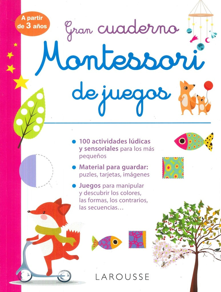 Gran cuaderno Montessori de juegos | Varios autores