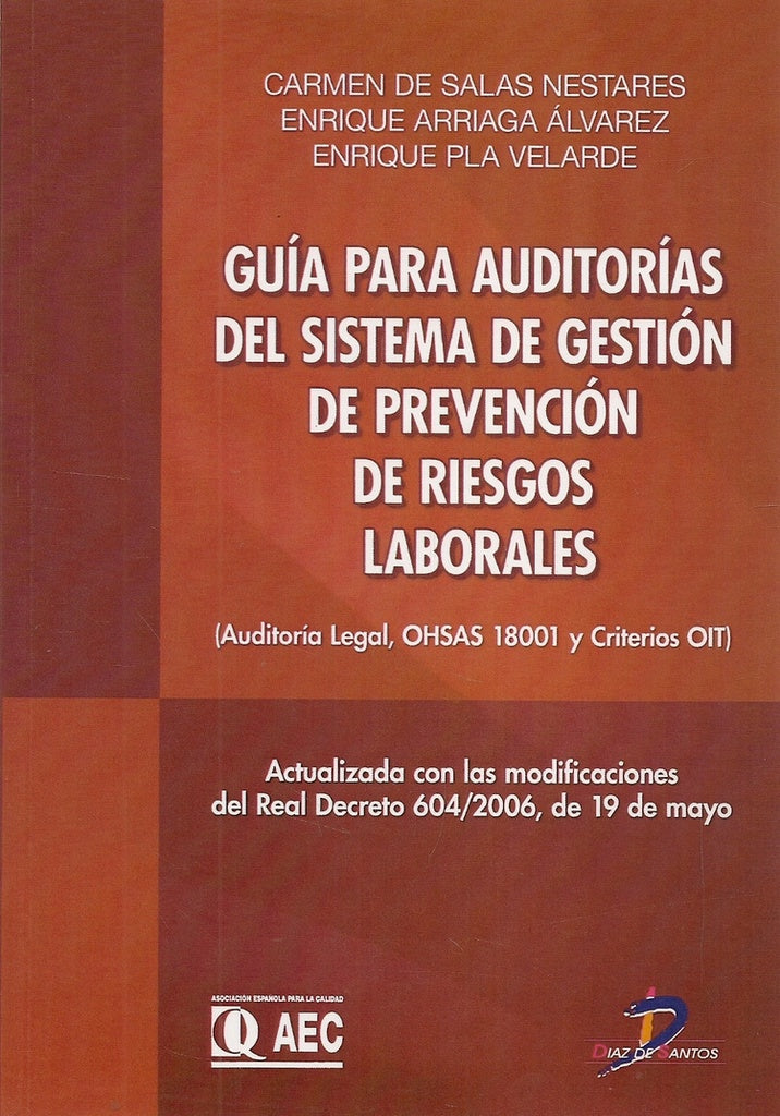 Guía p/ auditorías del sist. de gestión de prevención de riesgos laborales | Salas