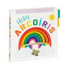 Hola arcoíris. Un libro con ventanas para aprender los colores | Varios autores