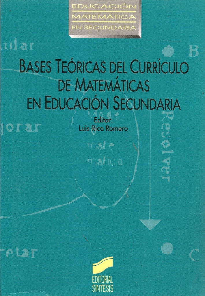 Bases teóricas del currículo de matemáticas | SIN ASIGNAR