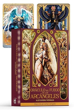 Oráculo del fuego de los Arcángeles (Libro + cartas) | Alexandra Wenman