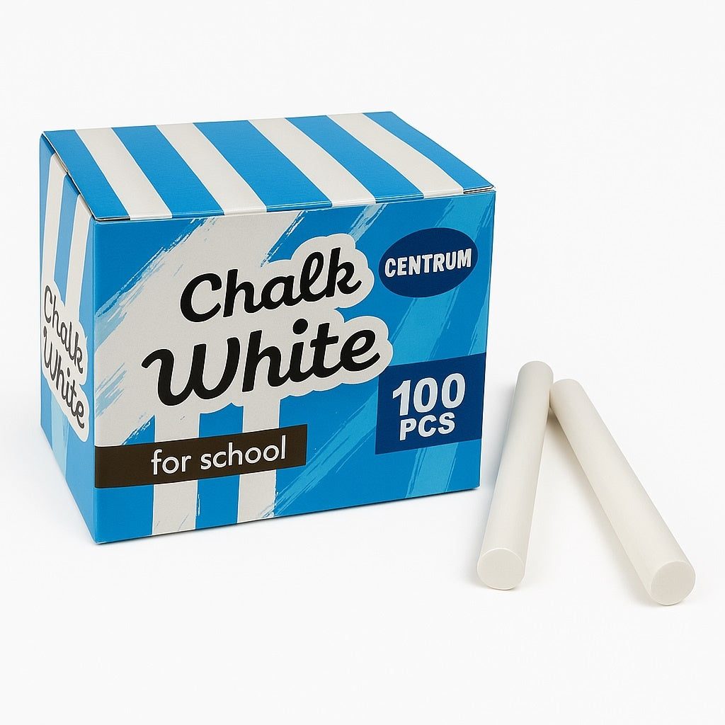 Tiza Blanca Centrum por unidad | PAPELERÍA