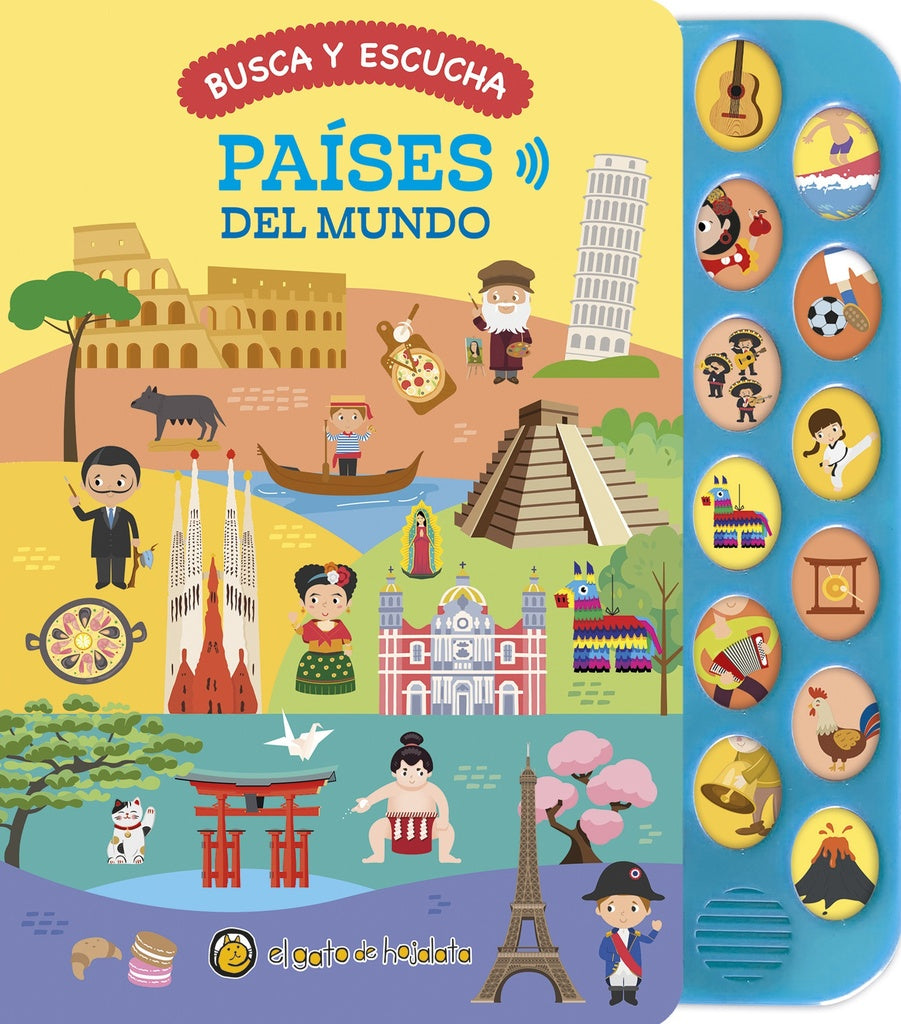BUSCA Y ESCUCHA: PAISES DEL MUNDO | Editorial Guadal S.A.