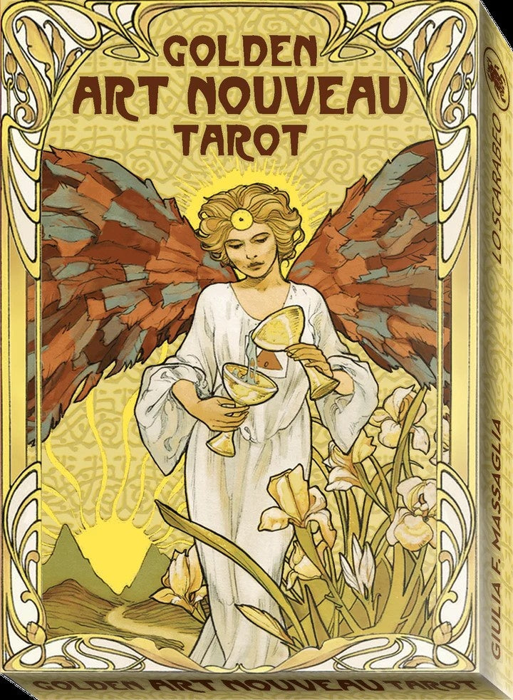 Golden Art Nouveau Tarot | GIULIA F. MASSAGLIA