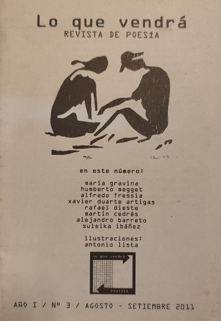 Lo que vendrá Revista de poesía (Año III, N.º 3 | EDUARDO NOGAREDA
