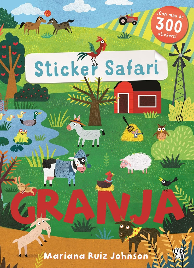 Sticker safari: granja | MANDY ARCHER