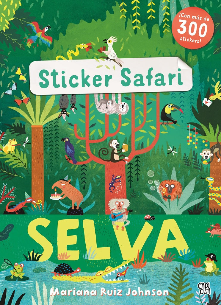 Stickers safari: Selva | MANDY ARCHER