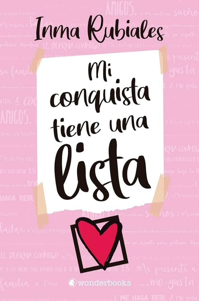 MI CONQUISTA TIENE UNA LISTA | INMA RUBIALES